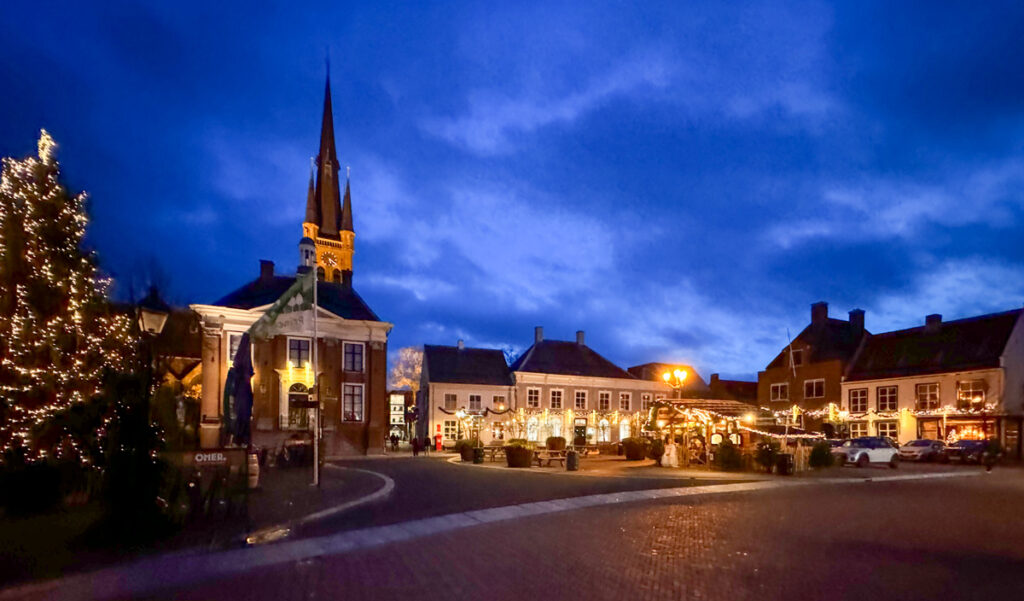 Kerststal op de Haagsemarkt in Princenhage