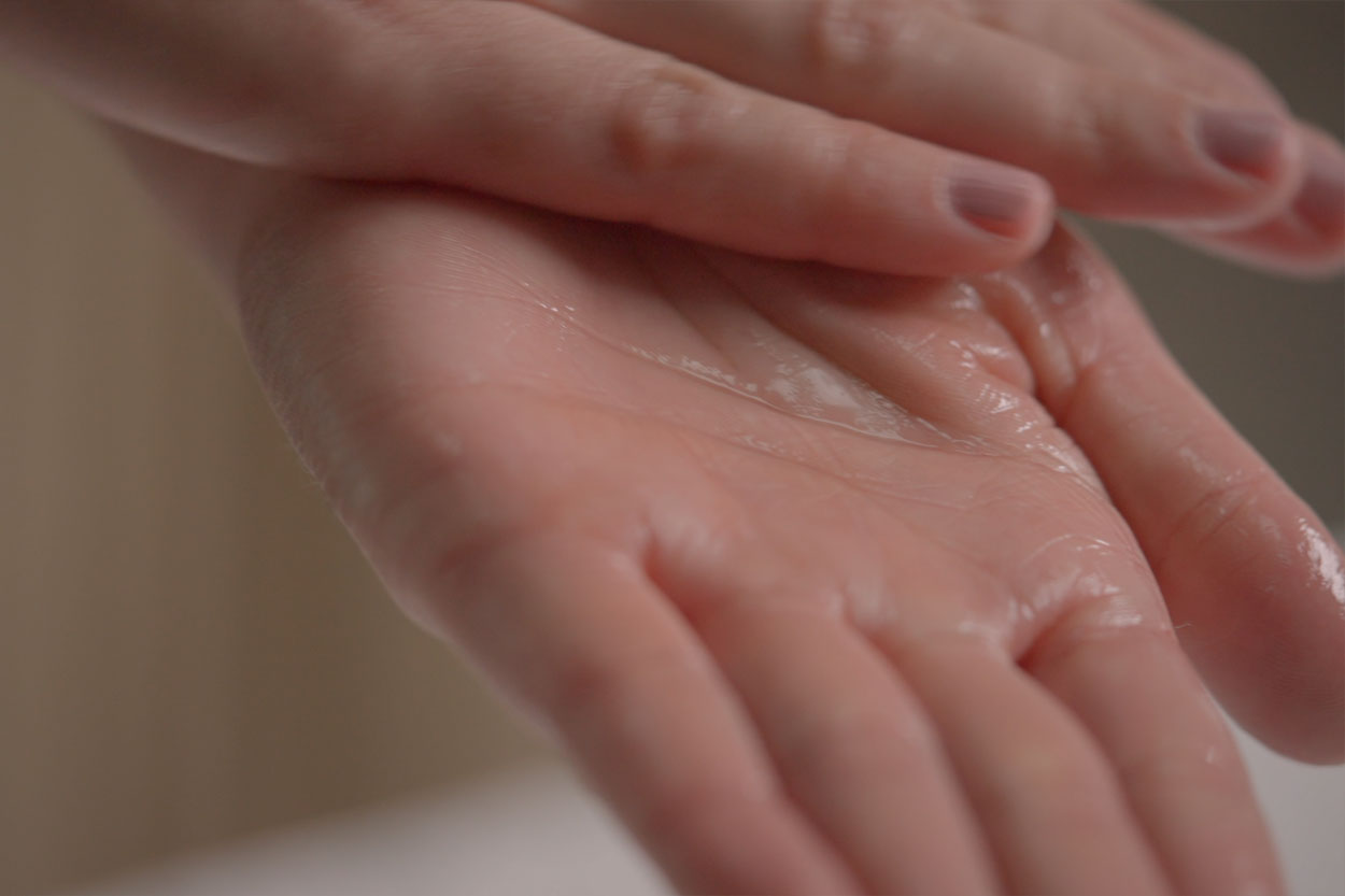 Massage van handen