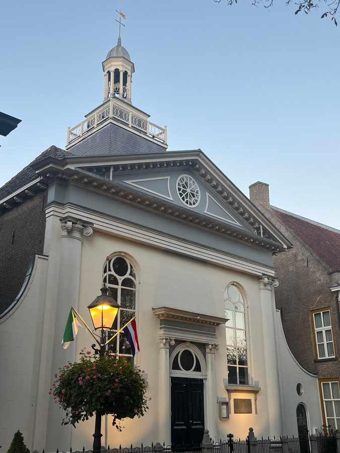 Vlaggen voor de Johanneskerk