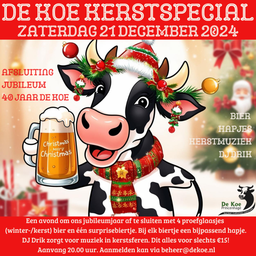 poster koe-kerstspecial