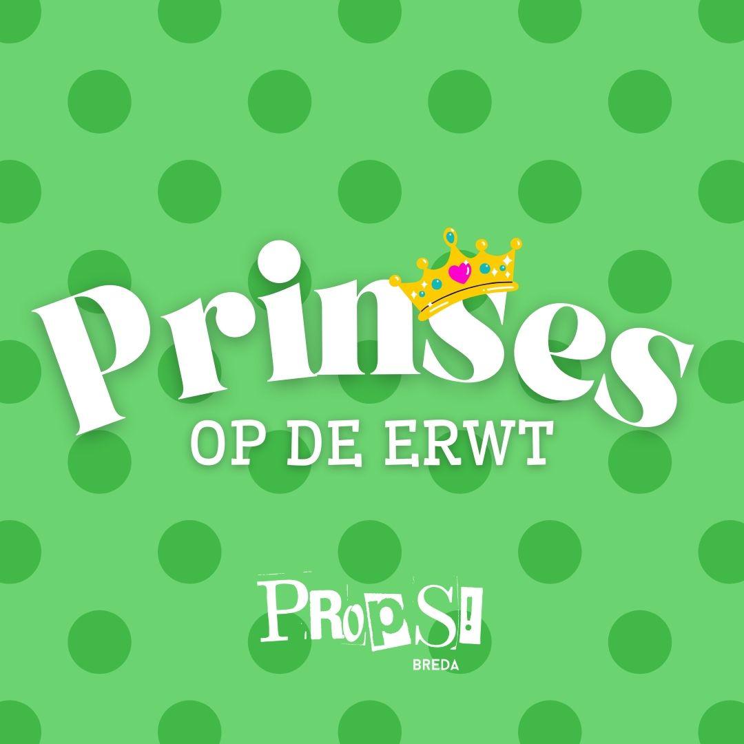 Poster princess op de erwt