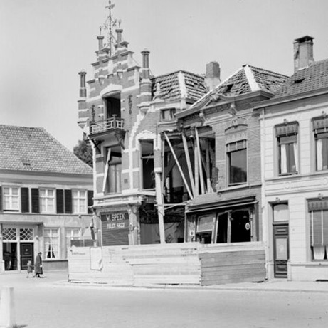 Haagsemarkt in de jaren 40 van de 20e eeuw