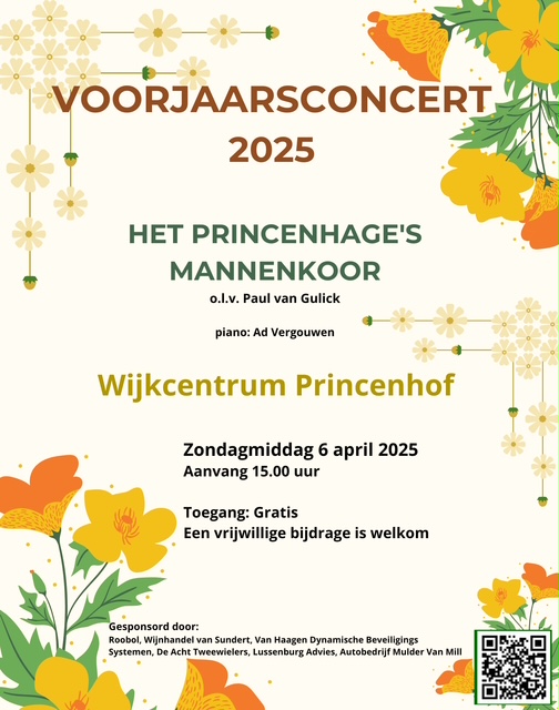 Poster concert-Princenhof 6 apr 2025