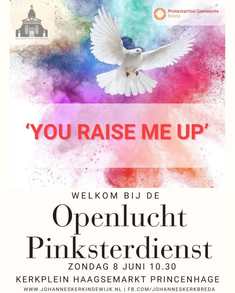 Poster openlucht pinkterdienst
