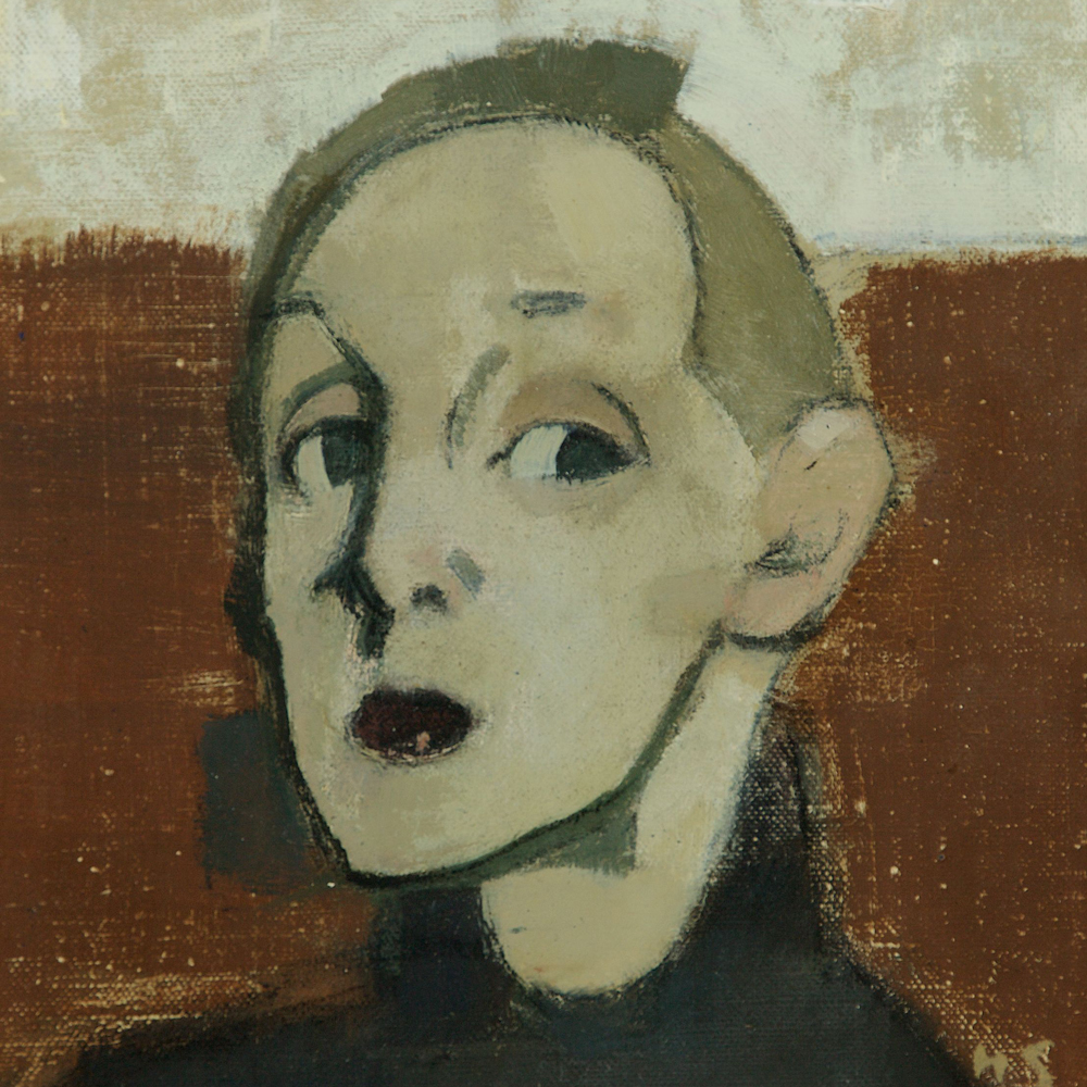 Zelfprotret van Helene Schjerfbeck
