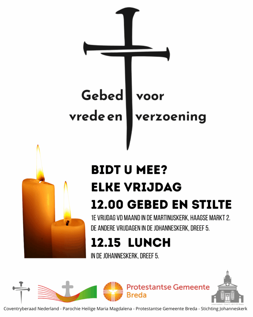 poster gebed st martinus kerk