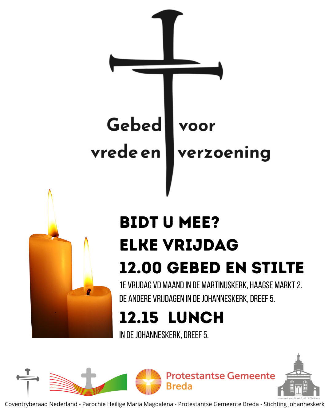 poster gebed st martinus kerk