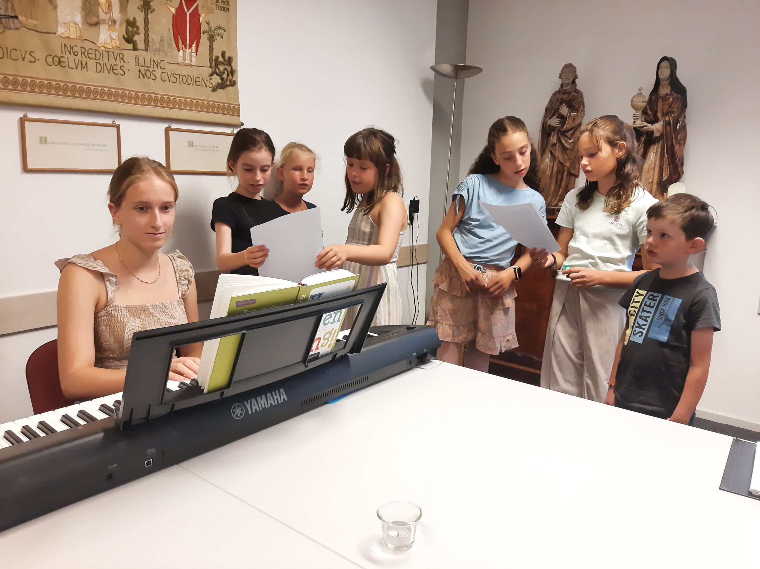 Foto Kerstmuziek Instuderen