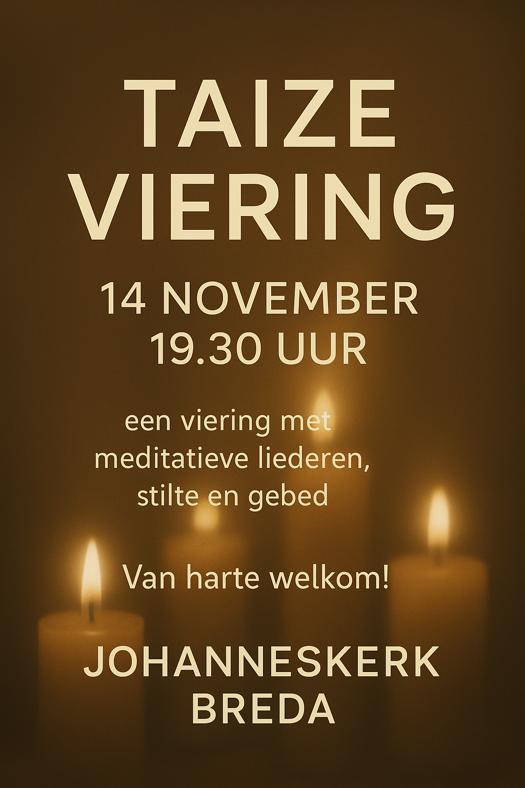 Taize Viering Johanneskerk