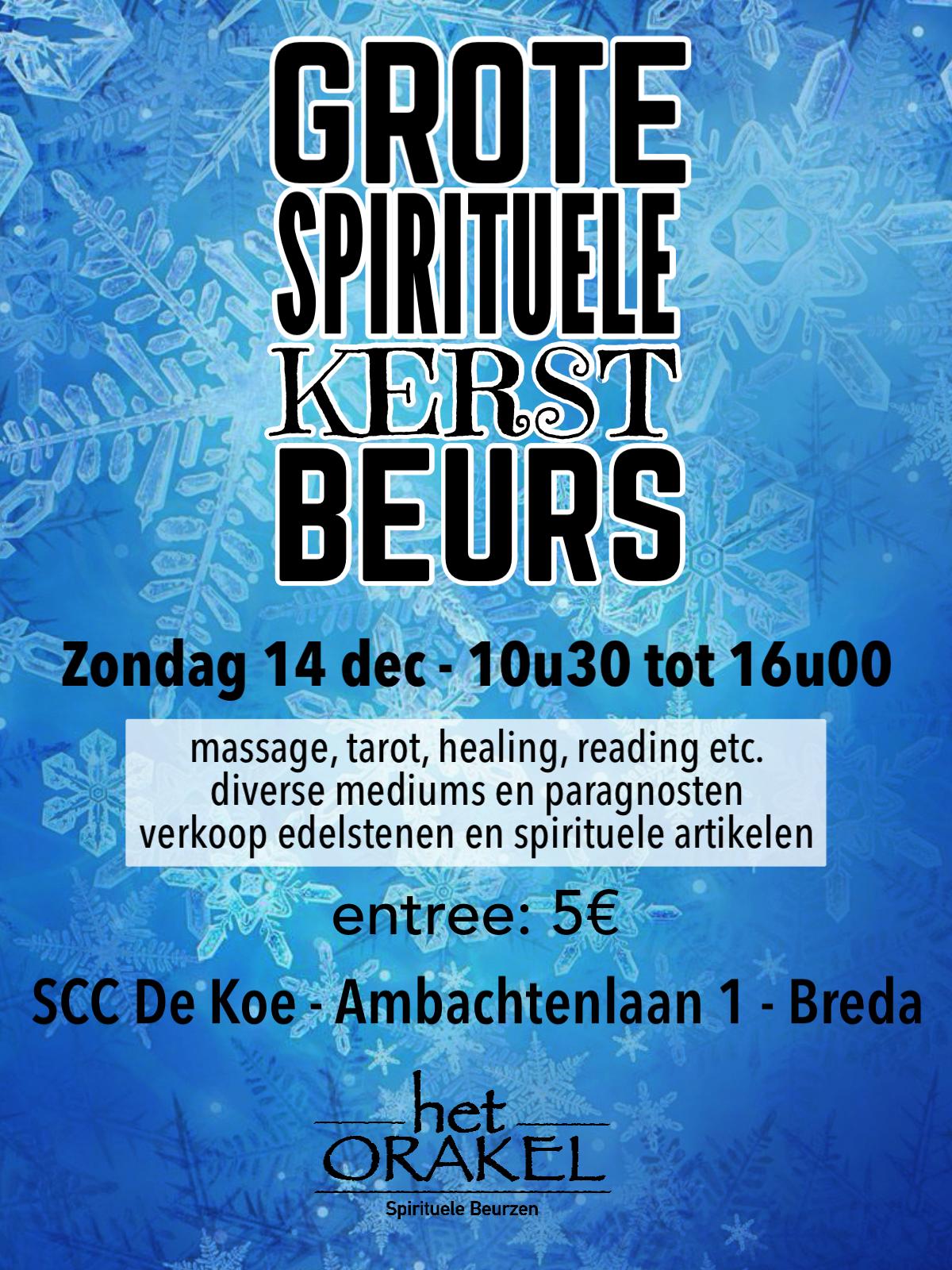 Poster Spirituele Kerstbeurs
