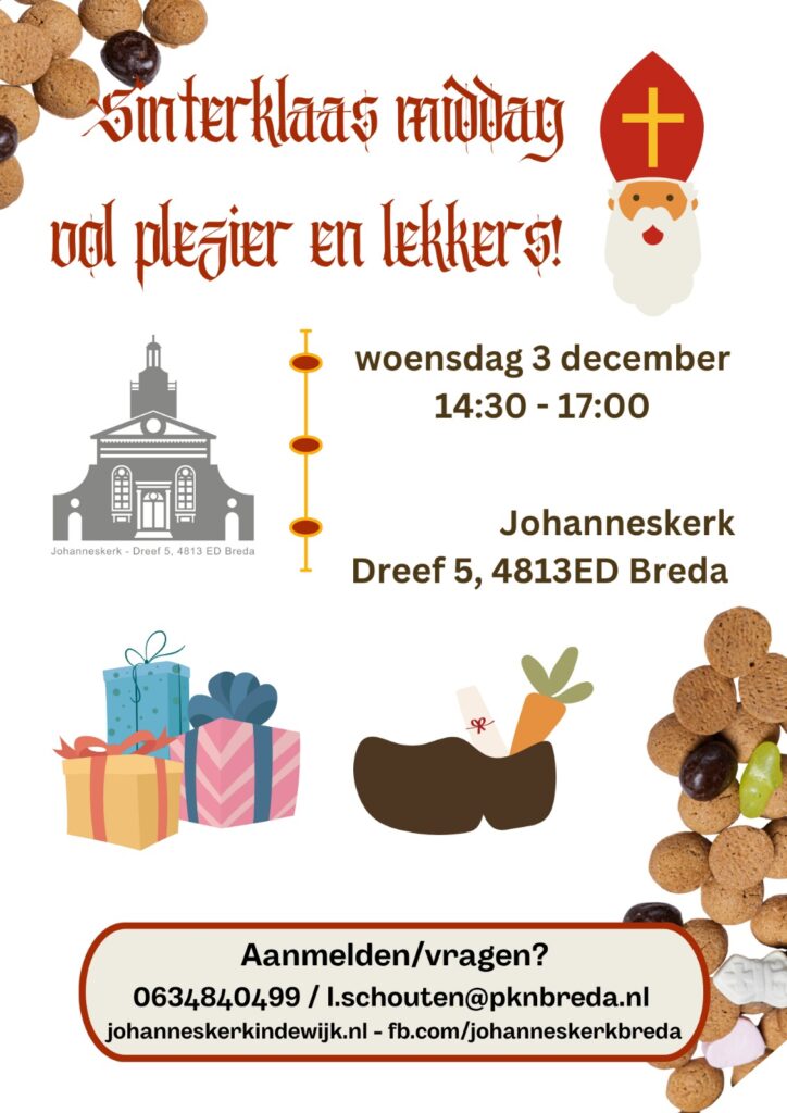 PosterSinterklaas Johanneskerk