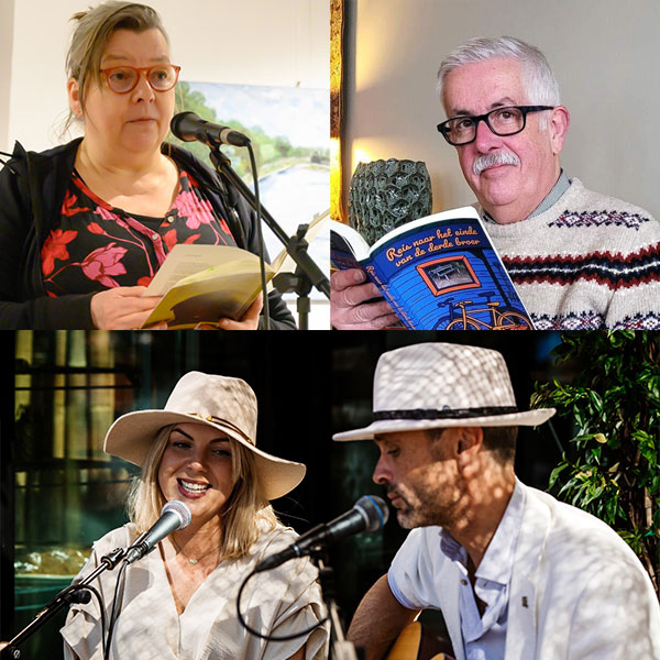 Frans Brocatus en Katelijne Brouwer, en het muziekduo Wolkenspel
