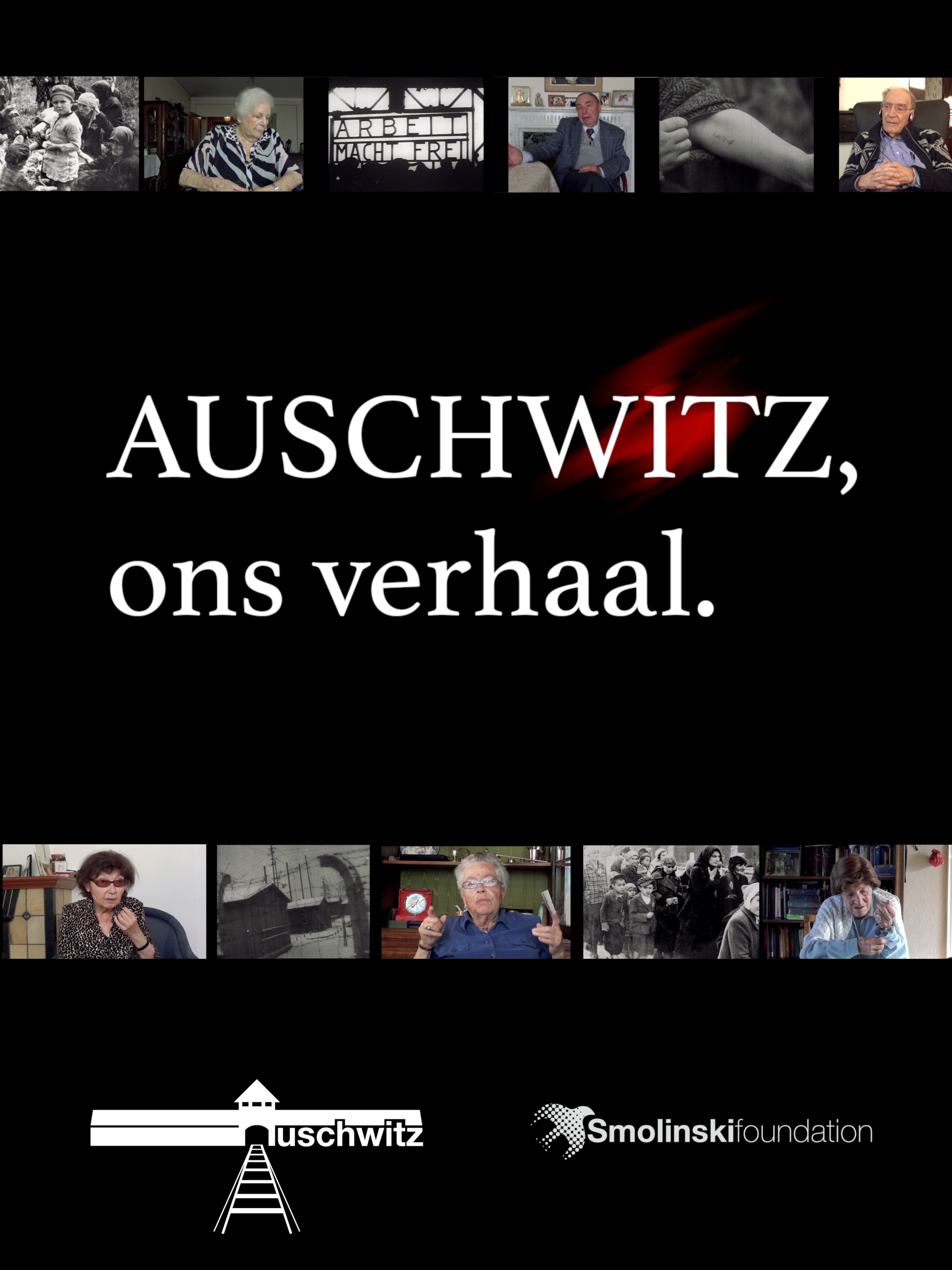 Poster 'Auschwitz ons verhaal'
