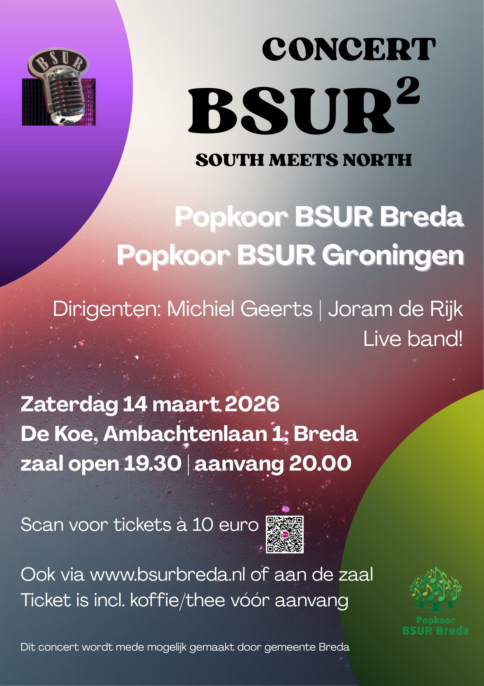 Concert BSUR in het kwadraat