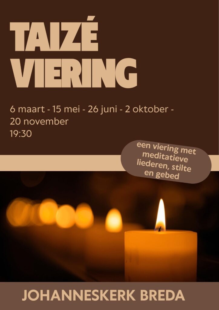 Poster Taize Viering