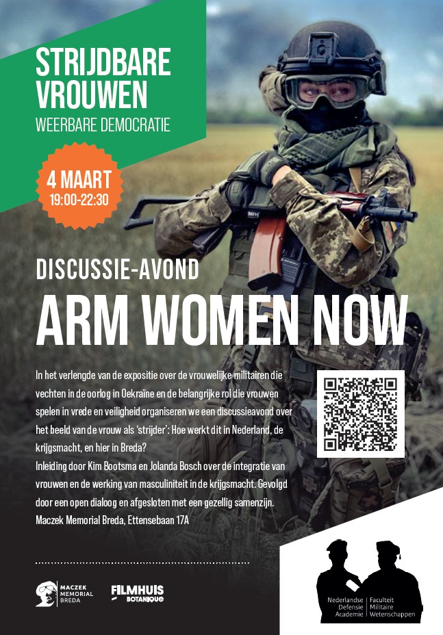 Gespreksavond: Het beeld van de vrouw als strijder