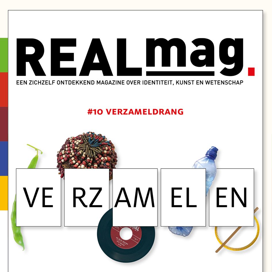 voorzijde van magazine REALmag. over Verzameldrang