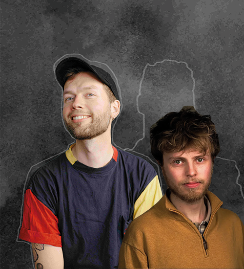 Daniel van de Brink en Albert Meier