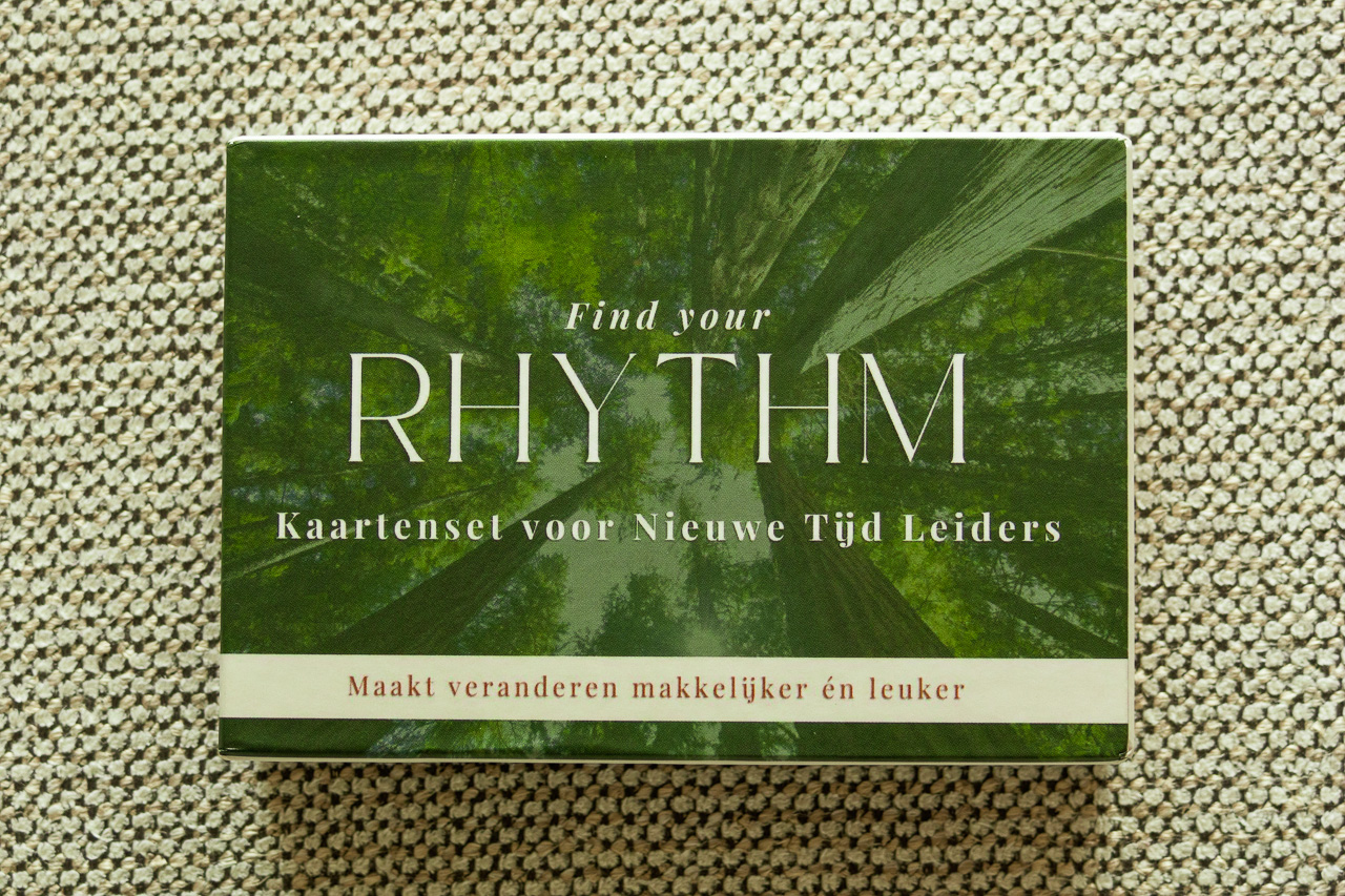 Kaartenset van Katelijne met tekst Rhythm