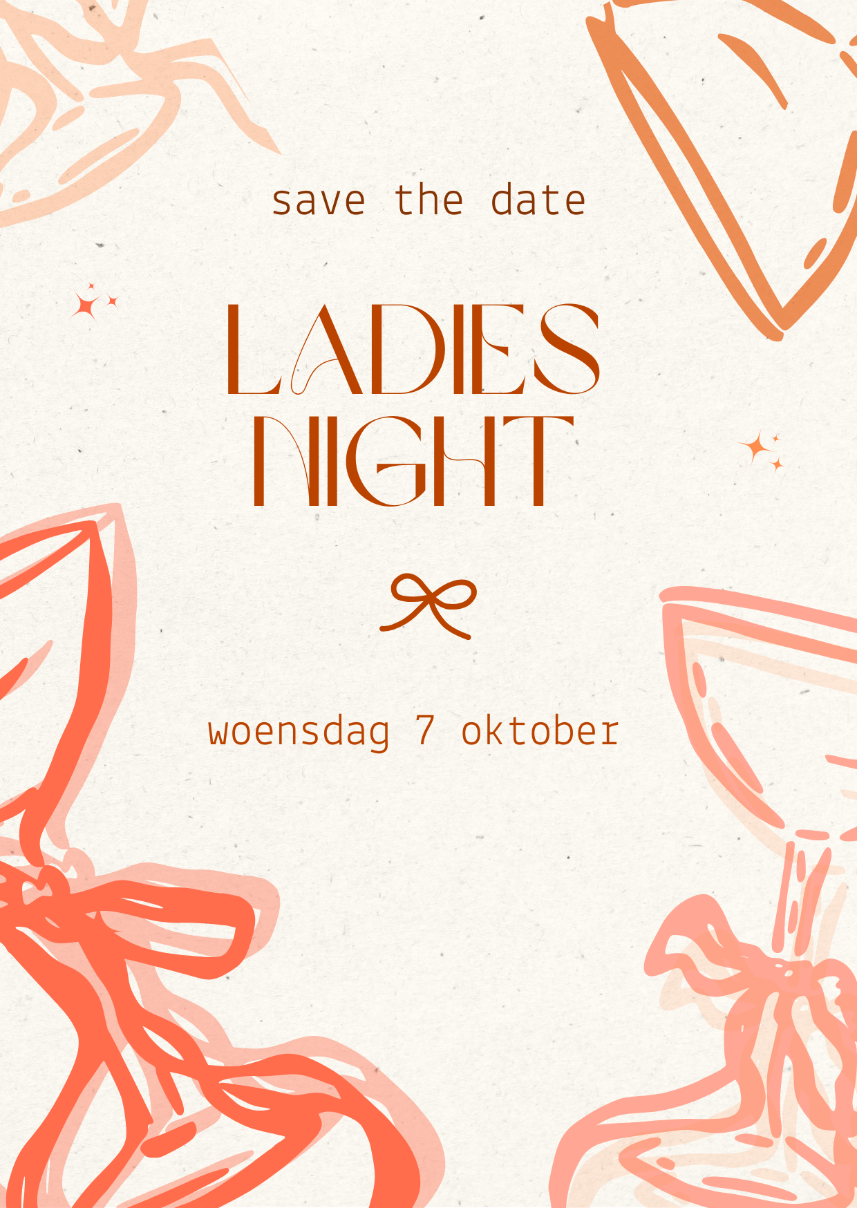 Poster Ladies Night