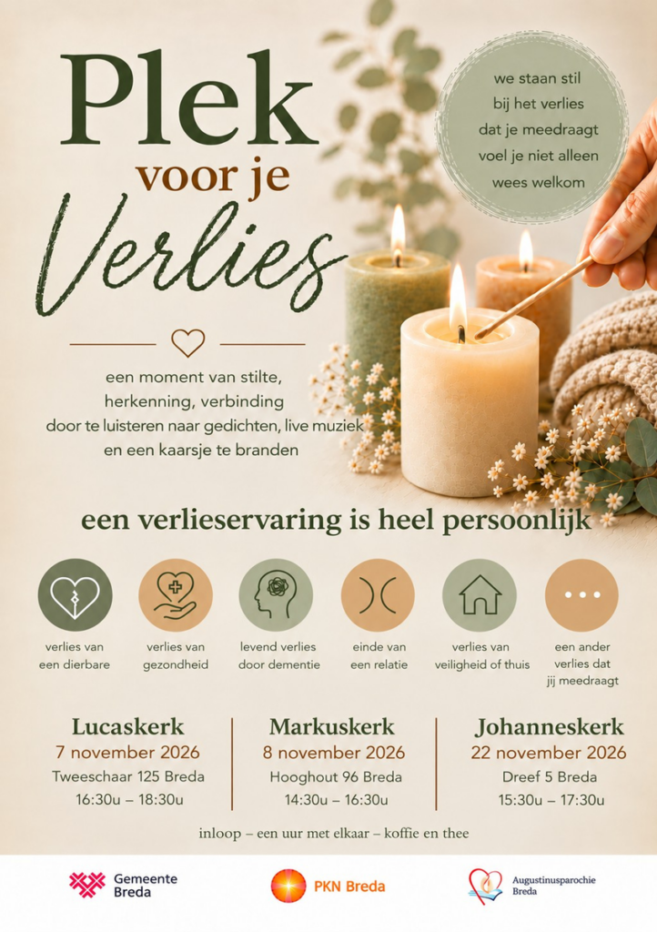 Poster 'Plek voor je Verlies'