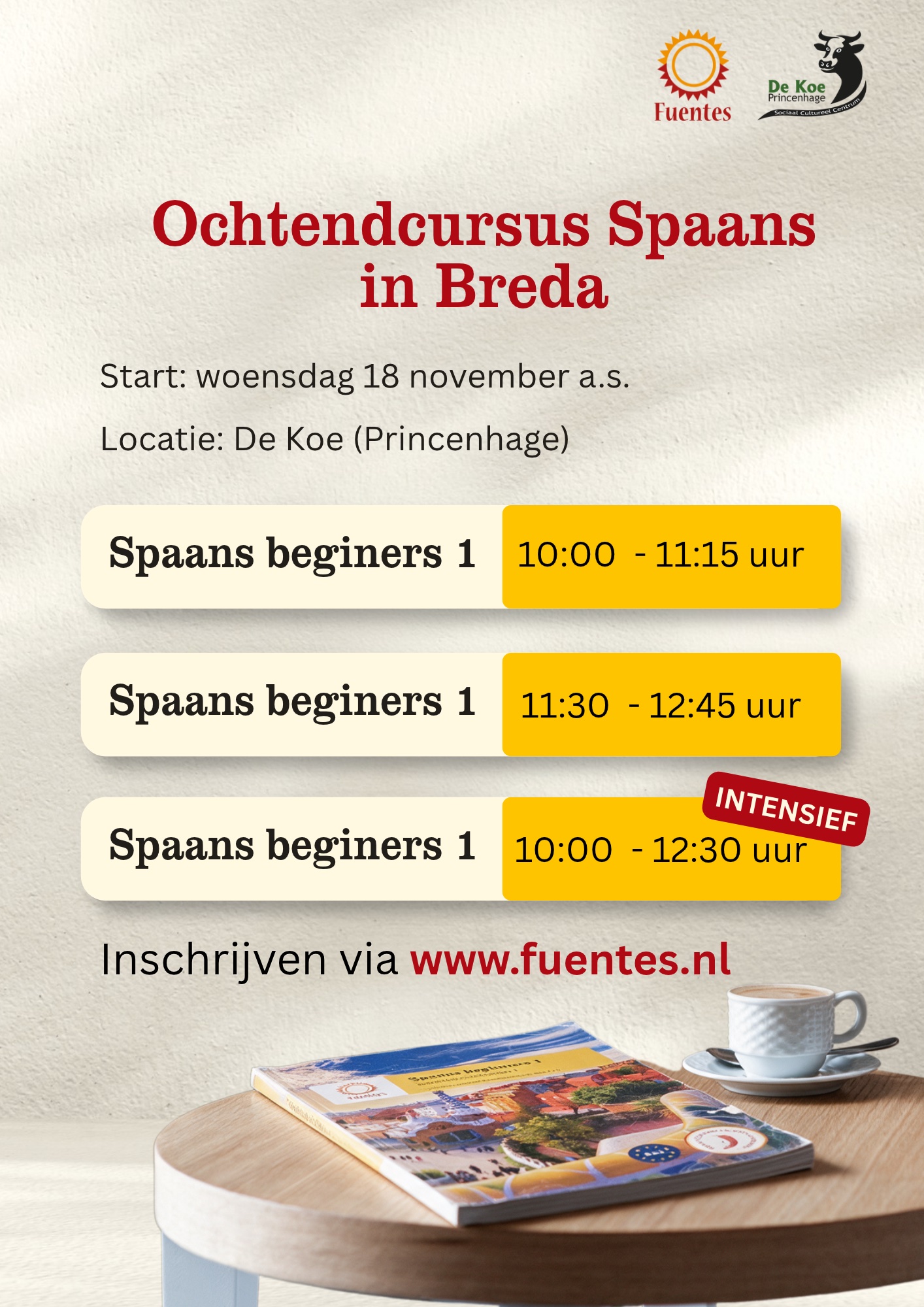Cursus Spaans voor beginners